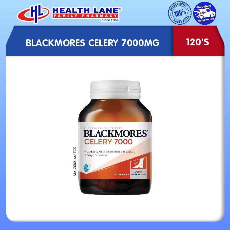 BLACKMORES CELERY 7000MG (120'S)